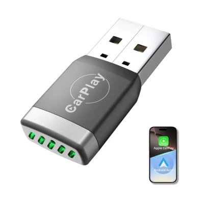 Adaptor Wireless CarPlay Andowl CA2 USB Conversie CarPlay