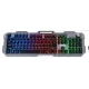 Kit Gaming Andowl OK300 2 in 1 Tastatura cu Mouse Iluminare RGB Design Mecanic