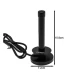 Antena TV digitala de interior 4K DVB T neagra Andowl Q A120
