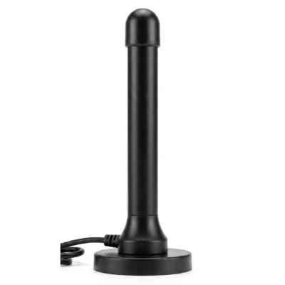 Antena TV digitala de interior 4K DVB T neagra Andowl Q A120