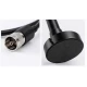 Antena TV digitala de interior 4K DVB T neagra Andowl Q A120