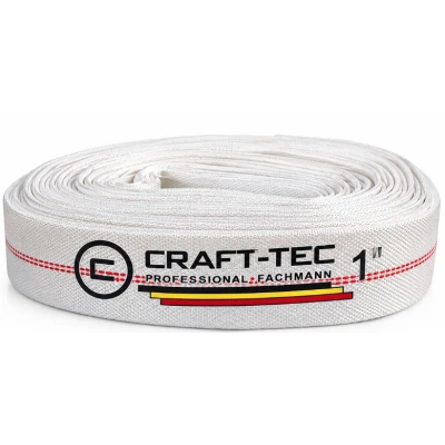 Furtun pompier 1'' 20M 8 BARI ALB FARA cuple Craft tec MX1208