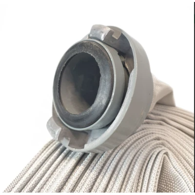 Furtunul de pompier 2'' de 20 m 8 bari alb cu cuple MX452