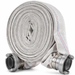 Furtunul de pompier 2'' de 20 m 8 bari alb cu cuple MX452