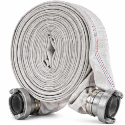 Furtunul de pompier 2'' de 20 m 8 bari alb cu cuple MX452