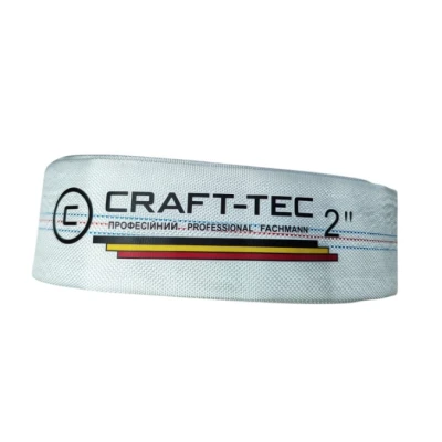 Furtun pompier 2" de 30M 8 BARI ALB fara cuple Aqua Craft MX1217
