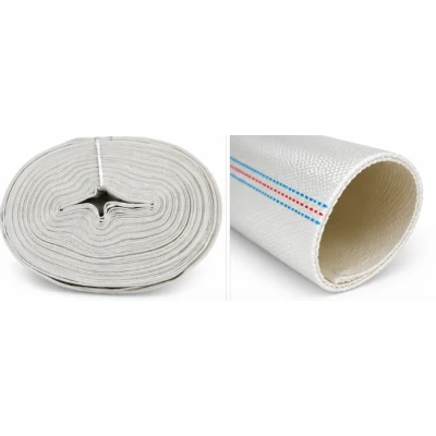 Furtun pompier 2" de 30M 8 BARI ALB fara cuple Aqua Craft MX1217