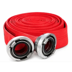 Furtun Pompier 2" de 20M 8 Bari Rosu cu Cuple Premium LIDER MX956