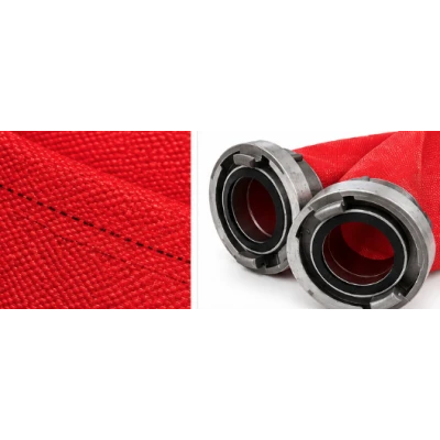Furtun Pompier 2" de 20M 8 Bari Rosu cu Cuple Premium LIDER MX956