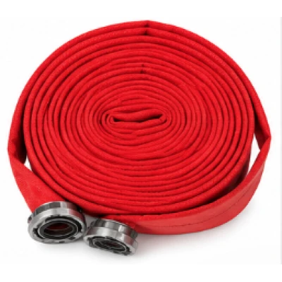 Furtun Pompier 2" de 20M 8 Bari Rosu cu Cuple Premium LIDER MX956