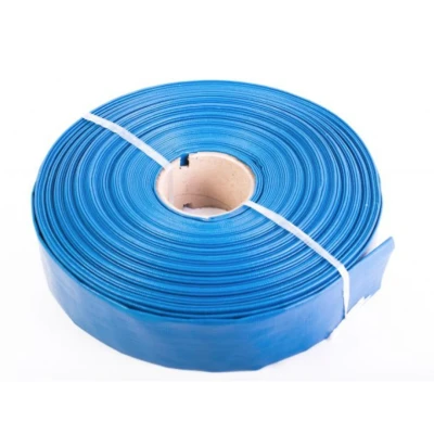 Furtun apa refulare Flat PVC 3" de 50 m albastru CRAFT TEC MX391