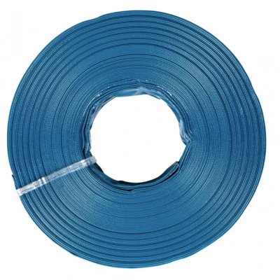 Furtun apa refulare Flat PVC 3" de 50 m albastru CRAFT TEC MX391