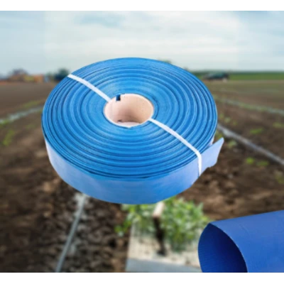 Furtun apa refulare Flat PVC 3" de 50 m albastru CRAFT TEC MX391