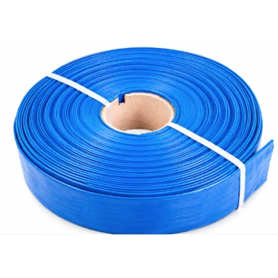 Furtun apa refulare Flat PVC 3" de 50 m albastru CRAFT TEC MX391