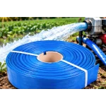 Furtun apa refulare Flat PVC 3" de 50 m albastru CRAFT TEC MX391