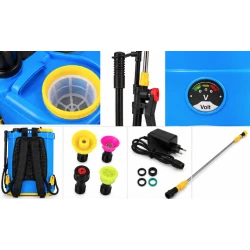 Pompa stropit ELECTRICA + MANUAL 16L model 2 IN 1 (VERMOREL) MX842