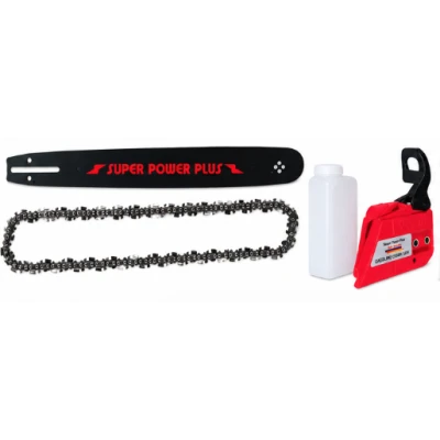 Drujba benzina Super Power Plus Red Edition lama + lant 38CM 15 inch 1.5CM 64D MX579