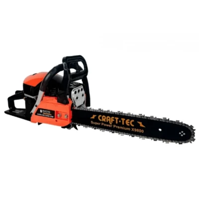 Drujba pe benzina CRAFT TEC X9800 de 9,8CP LAMA 38CM 32 dinti MX580