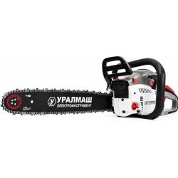 Drujba pe benzina UralMas de 3.5CP cu 2 lame + 2 lanturi MX1435