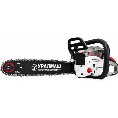 Drujba pe benzina UralMas de 3.5CP cu 2 lame + 2 lanturi MX1435