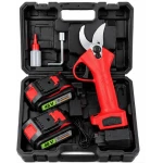Foarfeca electrica de gradina 2 acumulatori 48V 5Ah lama SK5 diametru taiere 25mm Brushless Crafttec MX1220