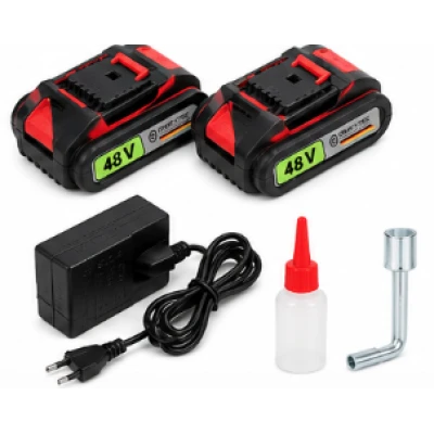 Foarfeca electrica de gradina 2 acumulatori 48V 5Ah lama SK5 diametru taiere 25mm Brushless Crafttec MX1220