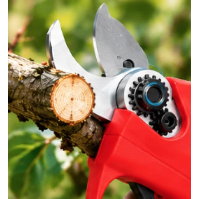 Foarfeca electrica de gradina 2 acumulatori 48V 5Ah lama SK5 diametru taiere 25mm Brushless Crafttec MX1220