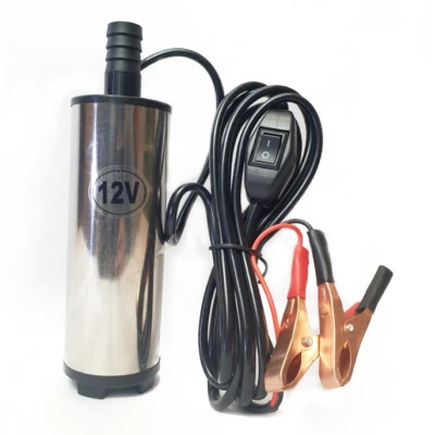 Pompa transfer lichide MX001 de 12V putere 60W pentru motorina si ulei