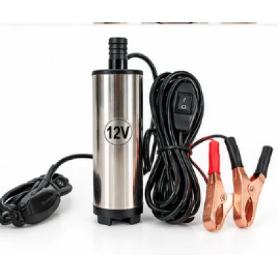 Pompa transfer lichide MX001 de 12V putere 60W pentru motorina si ulei