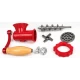 Masina carne manuala nr 8 din FONTA culoare rosie 2 KG model MX1101