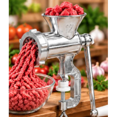 Masina pentru tocat carne manuala nr 12 din ALUMINIU model MX1103