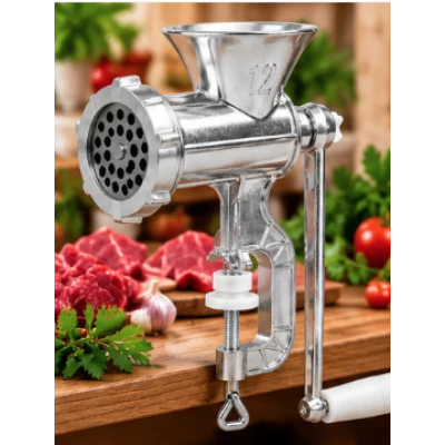 Masina pentru tocat carne manuala nr 12 din ALUMINIU model MX1103