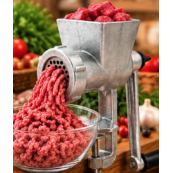 Masina pentru tocat carne manuala nr 5 CH aluminiu model MX1104