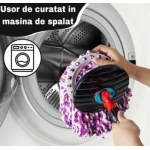 UB Set Mop Rotativ Cuva din Inox 4 Rezerve Diferite + Perie Rosturi Covoare Incluse