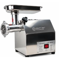 Masina de tocat carne profesionala CraftTec MK8 2500W 100 Kg/h inox accesorii incluse MX709