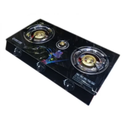 Plita gatit / aragaz din STICLA cu 3 arzatoare 3081 Crafttec MX136