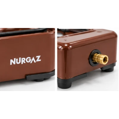 Plita gatit / aragaz portabil emailat cu 1 arzator Nurgaz MARO MX1520
