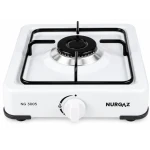 Plita gatit / aragaz portabil emailat cu 1 arzator Nurgaz ALB MX1520