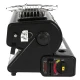 Aragaz portabi/Incalzitor camping 2 in 1 de 1.3kw Happy Home MX1115