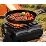 Aragaz portabi/Incalzitor camping 2 in 1 de 1.3kw Happy Home MX1115