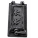 Set Usi pentru Soba Negre din Fonta Usa mare si cenusar MX1927