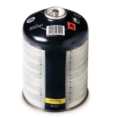 Rezerva gaz 500g cu FILET pentru arzator camping NEAGRA MX1584