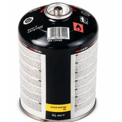 Rezerva gaz 500g cu FILET pentru arzator camping NEAGRA MX1584