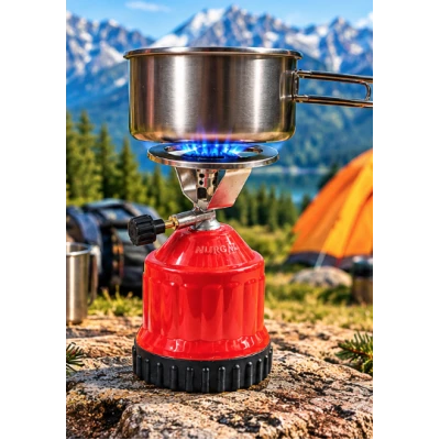 Mini Aragaz de Voiaj pentru Camping Nurgaz MX1519 Portabil Compact si Usor