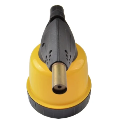 Lampa instalator cu aprindere piezo corp plastic galbena MX1117