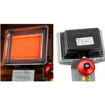Incalzitor Nurgaz Arzator Ceramic putere 1500W soba mica MX1449