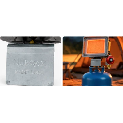Incalzitor Nurgaz Arzator Ceramic putere 1500W soba mica MX1449