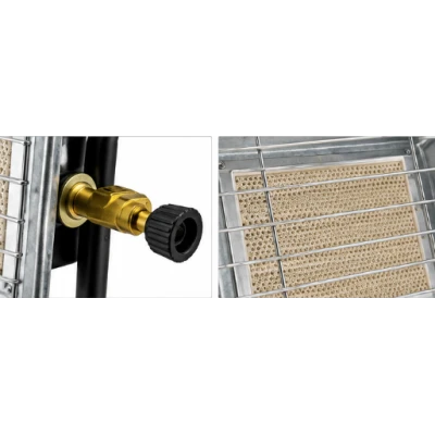 Incalzitor arzator mare pe suport 3500 W Nurgaz 310 model MX1451