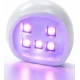 Mini Lampa UV/LED Portabila pentru Unghii AORLIS AO 78042 de 18W cu 5 LED reincarcabila