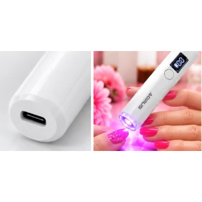 Mini Lampa UV/LED Portabila pentru Unghii AORLIS AO 78039 de 3W cu 1 LED USB